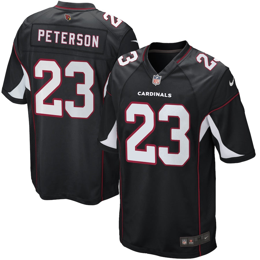 ARI AP Black Game Jersey rtj football 3281