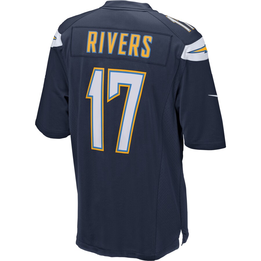 Los Angeles Chargers Philip Rivers Home Game Navy Football Jersey product image