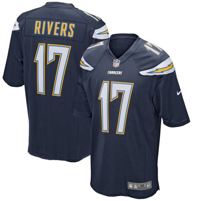 Los Angeles Chargers Philip Rivers Home Game Navy Football Jersey product image