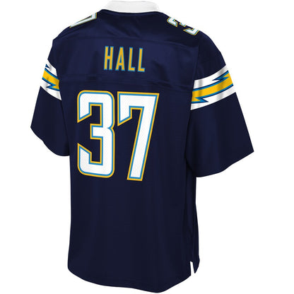 Los Angeles Chargers Kemon Hall Pro Line Navy Football Jersey product image