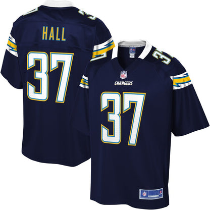 Los Angeles Chargers Kemon Hall Pro Line Navy Football Jersey product image