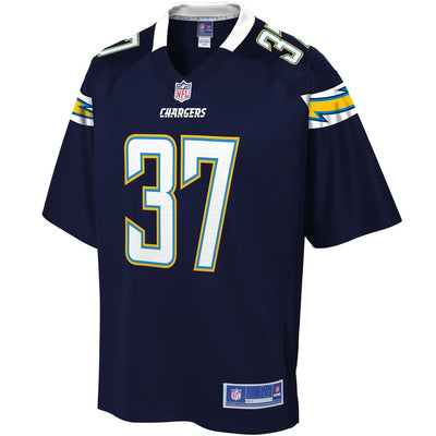 Los Angeles Chargers Kemon Hall Pro Line Navy Football Jersey product image