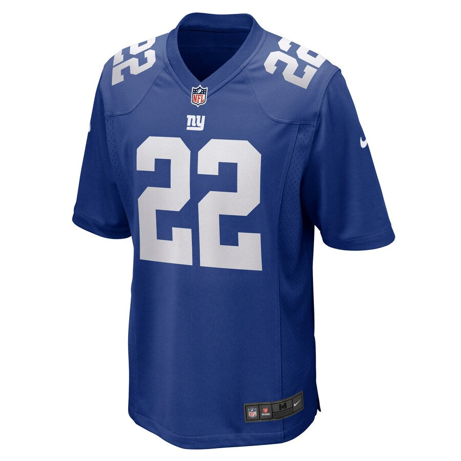 New York Giants Wayne Gallman Game Royal Football Jersey product image