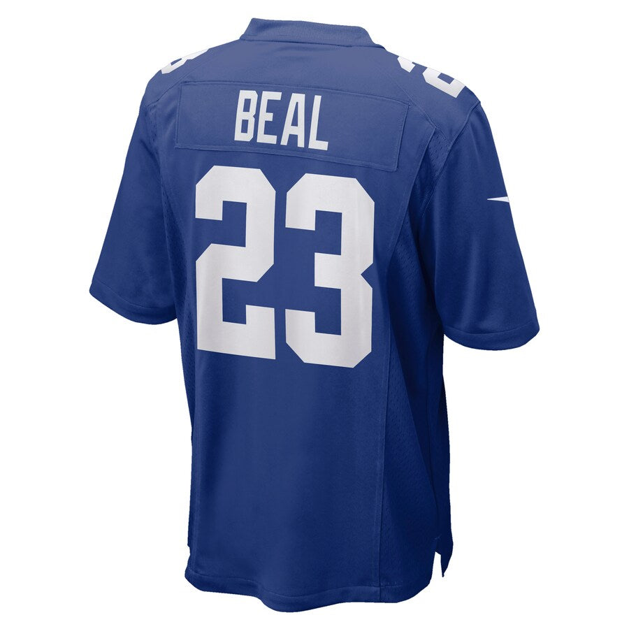 New York Giants Sam Beal Game Royal Football Jersey product image