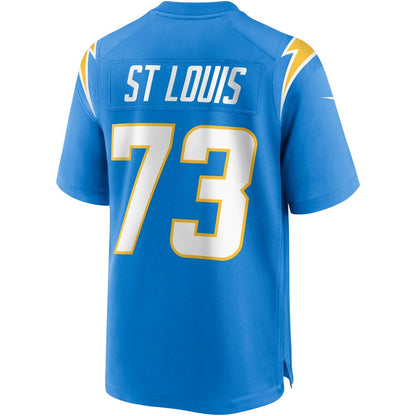 Los Angeles Chargers Tyree St. Louis Powder Game Blue Football Jersey product image