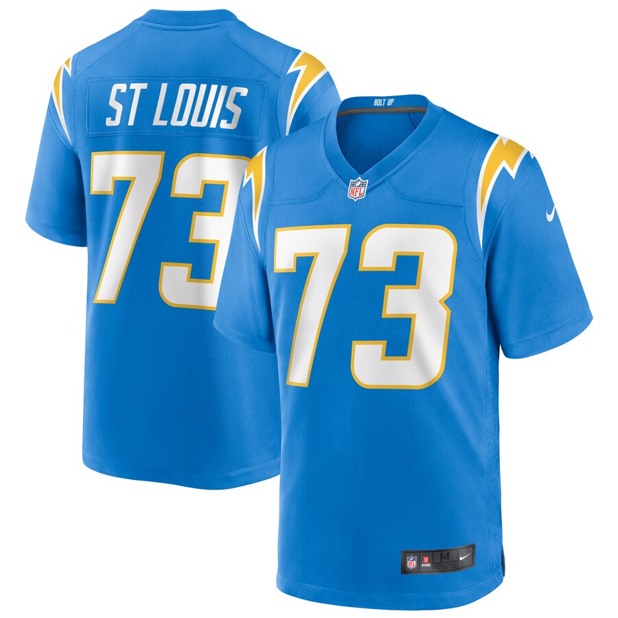 Los Angeles Chargers Tyree St. Louis Powder Game Blue Football Jersey product image