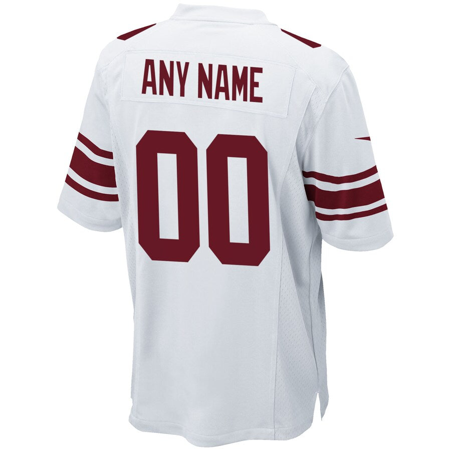 New York Giants Custom Game White Football Jersey product image