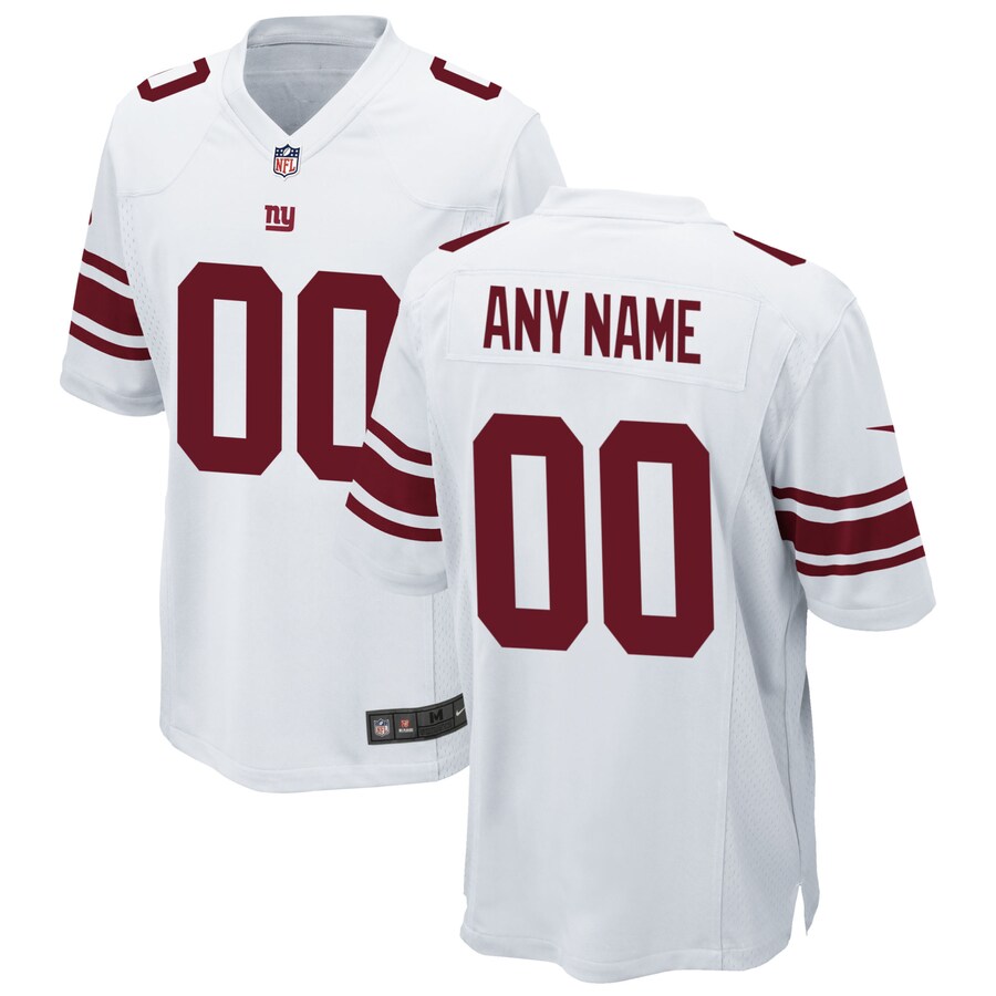 New York Giants Custom Game White Football Jersey product image