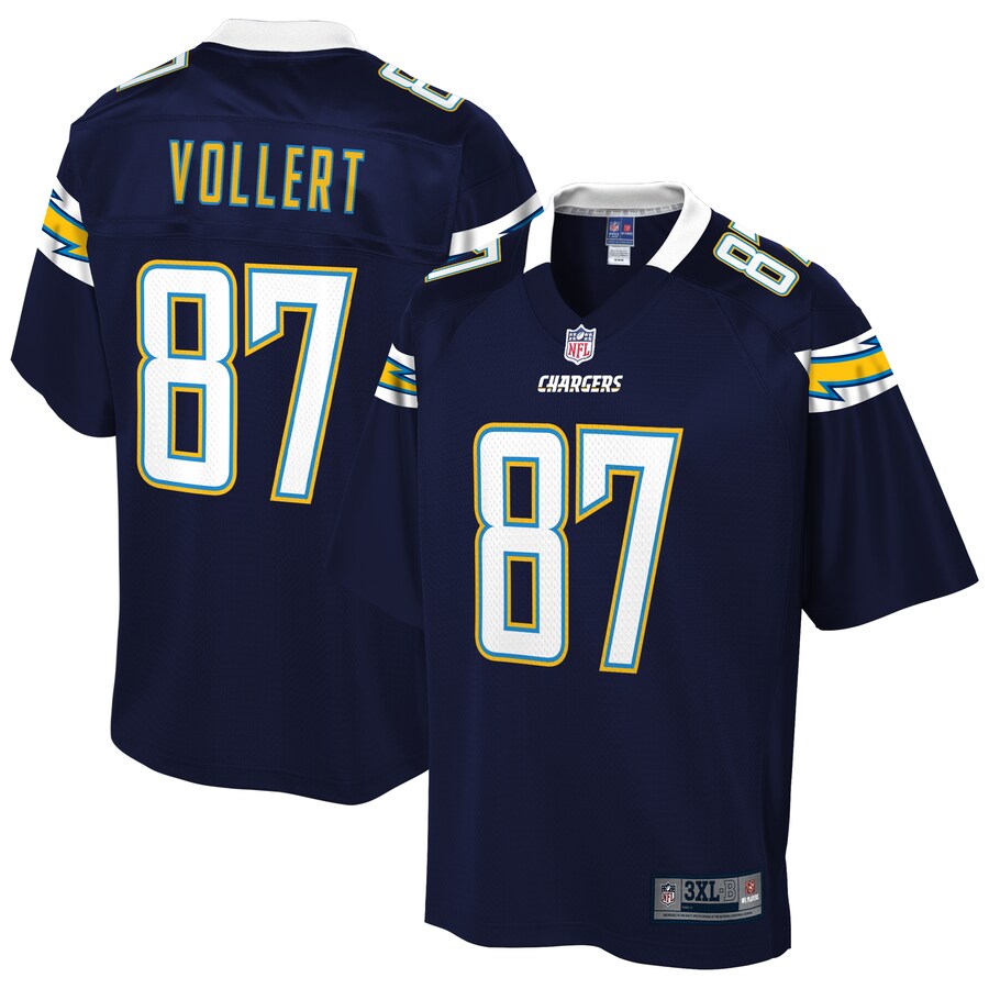 Los Angeles Chargers Andrew Vollert Pro Line Big & Tall Navy Football Jersey product image