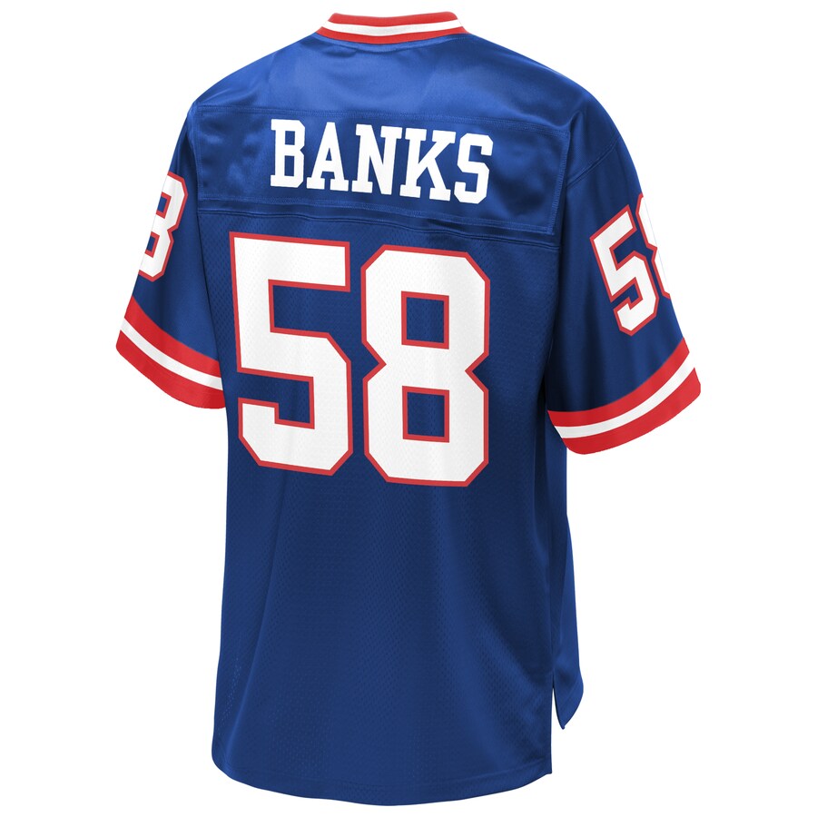 New York Giants Carl Banks Pro Line Royal Football Jersey product image