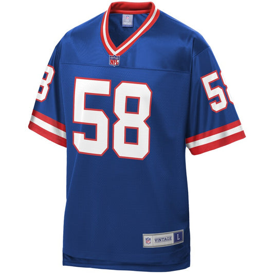 New York Giants Carl Banks Pro Line Royal Football Jersey product image