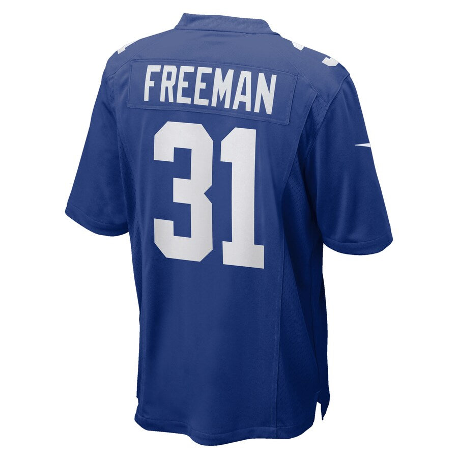 New York Giants Devonta Freeman Game Royal Football Jersey product image