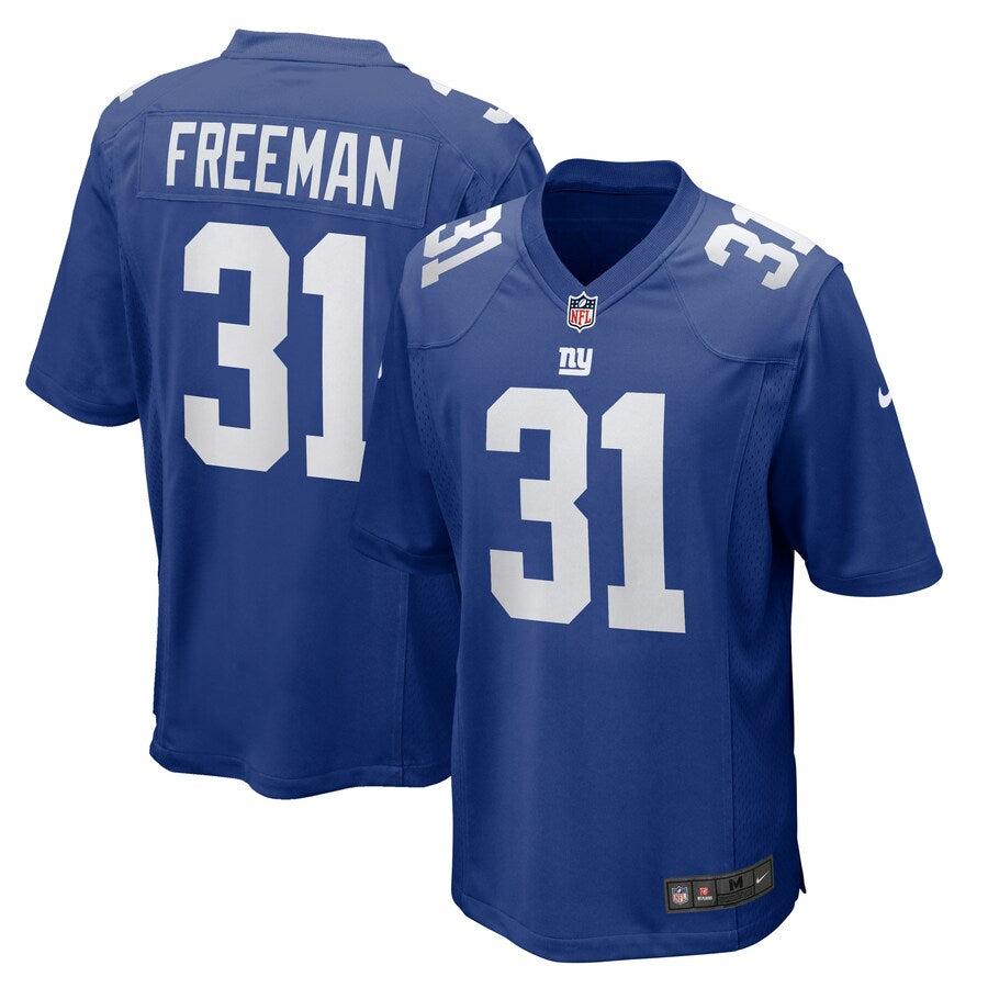New York Giants Devonta Freeman Game Royal Football Jersey product image