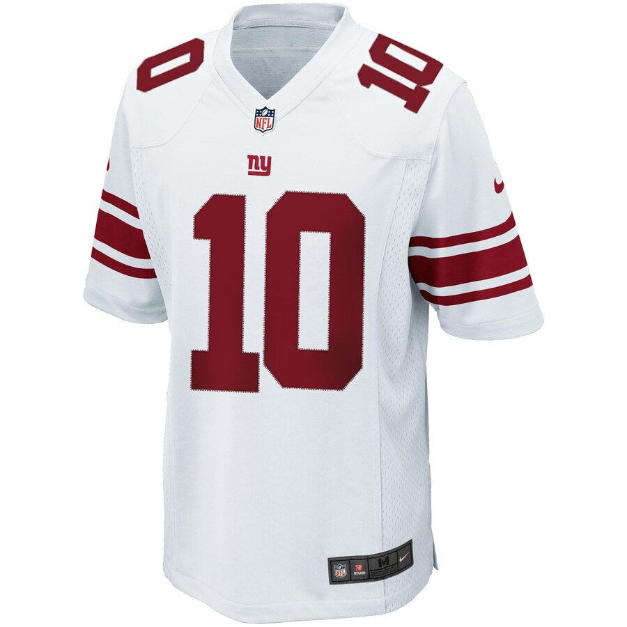 New York Giants Eli Manning Game White Football Jersey product image