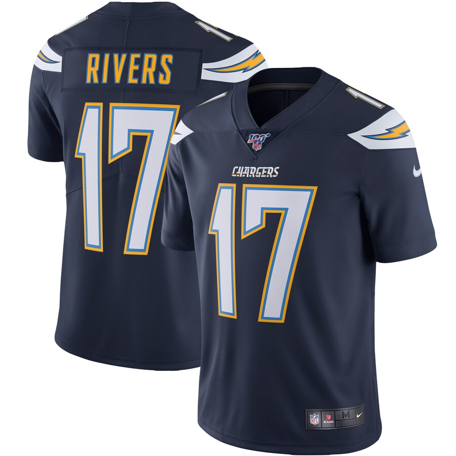 Los Angeles Chargers Philip Rivers Limited Navy Football Jersey product image