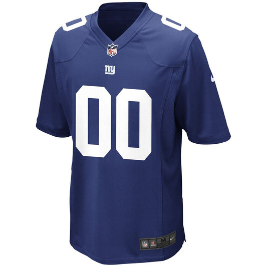 New York Giants Royal Custom Game Royal Football Jersey product image