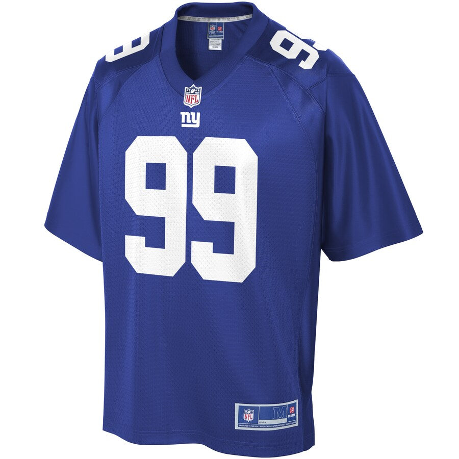New York Giants Chris Slayton Pro Line Royal Football Jersey product image
