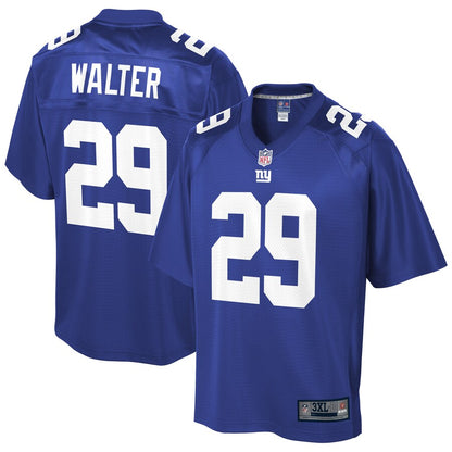New York Giants Austin Walter Pro Line Big & Tall Royal Football Jersey product image
