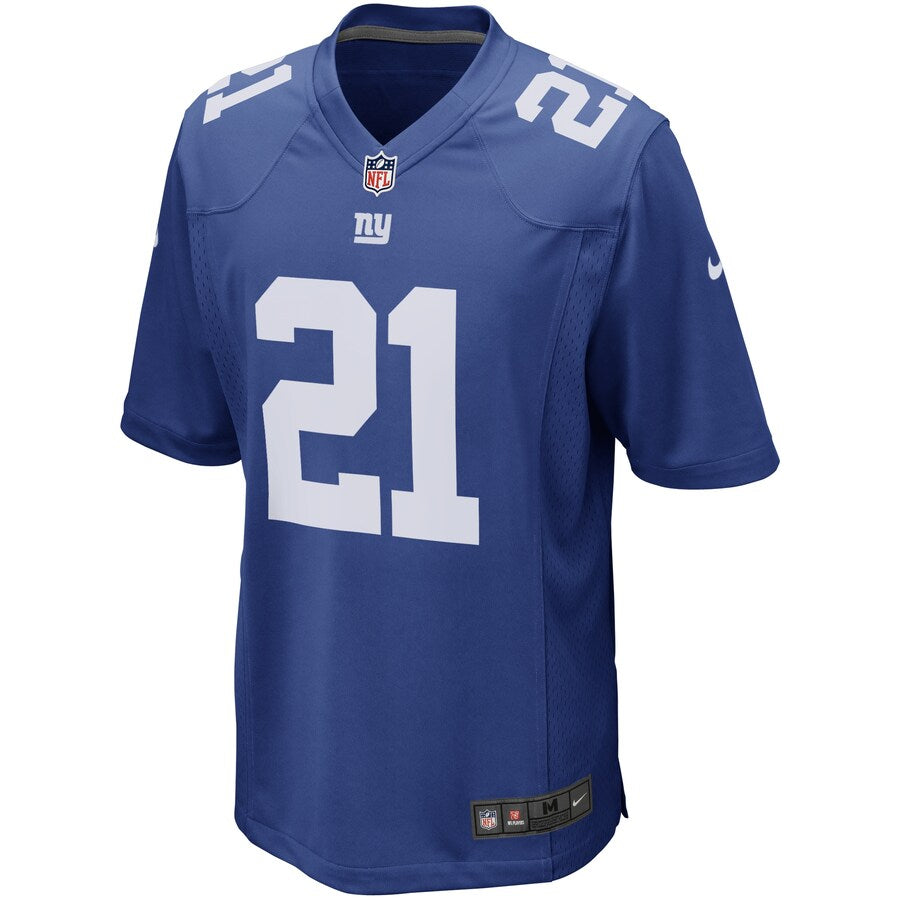 New York Giants Landon Collins Game Blue Football Jersey product image