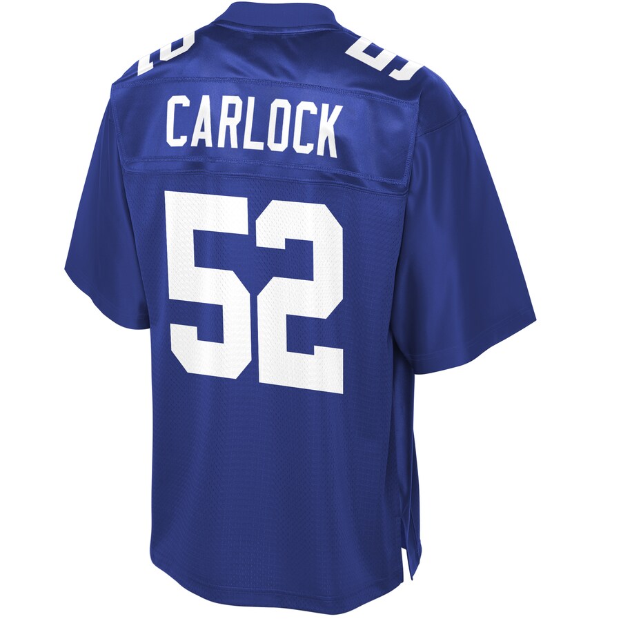 New York Giants Jake Carlock Pro Line Big & Tall Royal Football Jersey product image