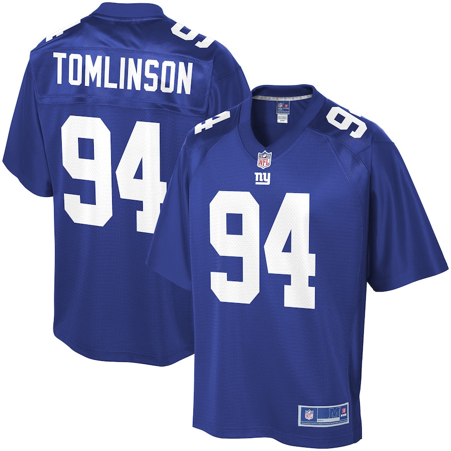 New York Giants Dalvin Tomlinson Pro Line Team Color Royal Football Jersey product image