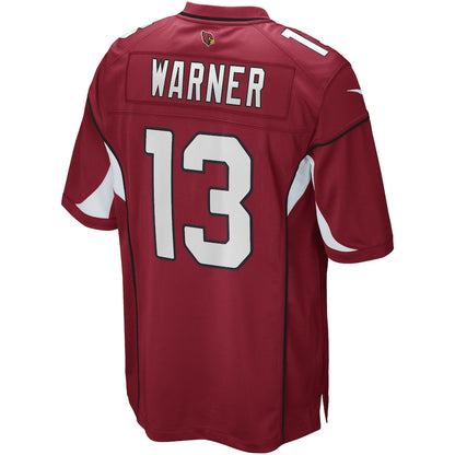 Arizona Cardinals Kurt Warner Game Cardinal Football Jersey product image