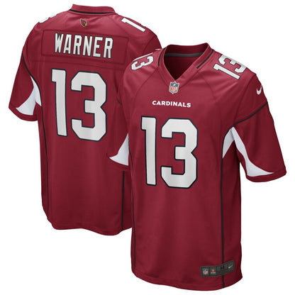 Arizona Cardinals Kurt Warner Game Cardinal Football Jersey product image