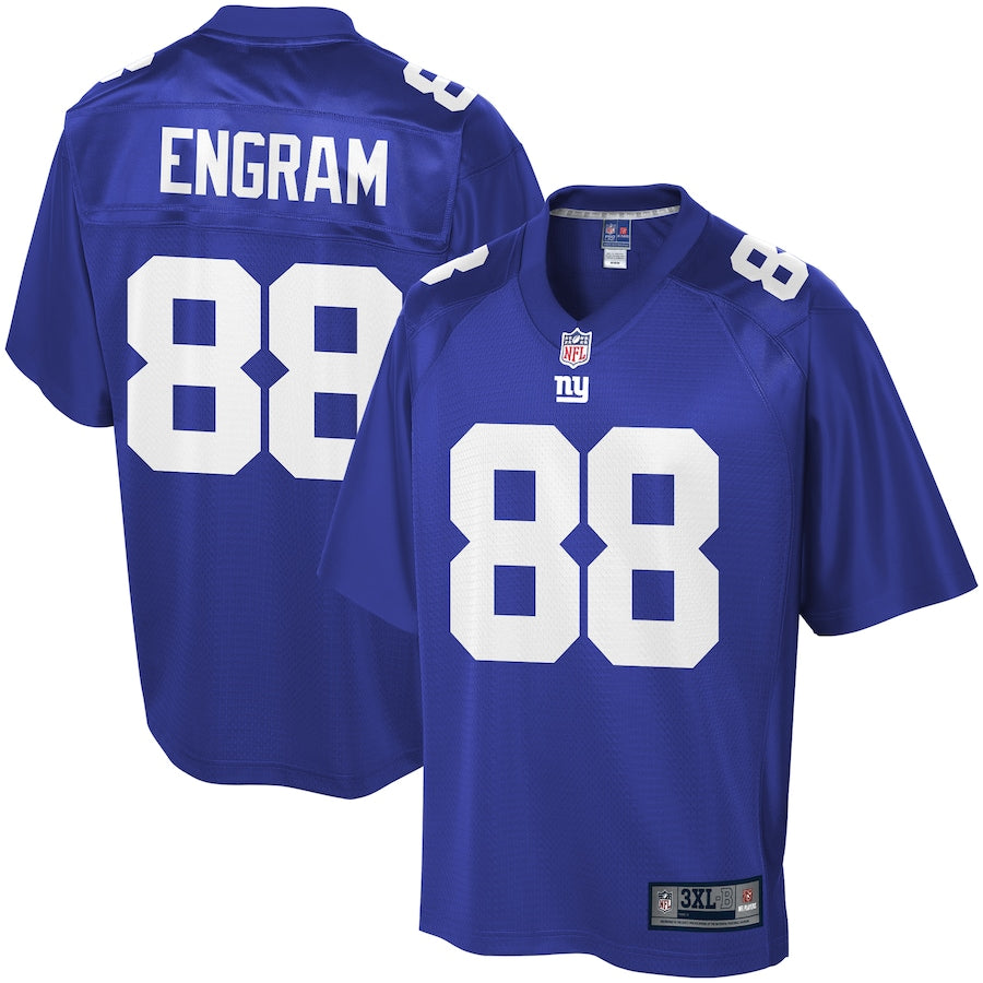 New York Giants Evan Engram Pro Line Big & Tall Royal Football Jersey product image