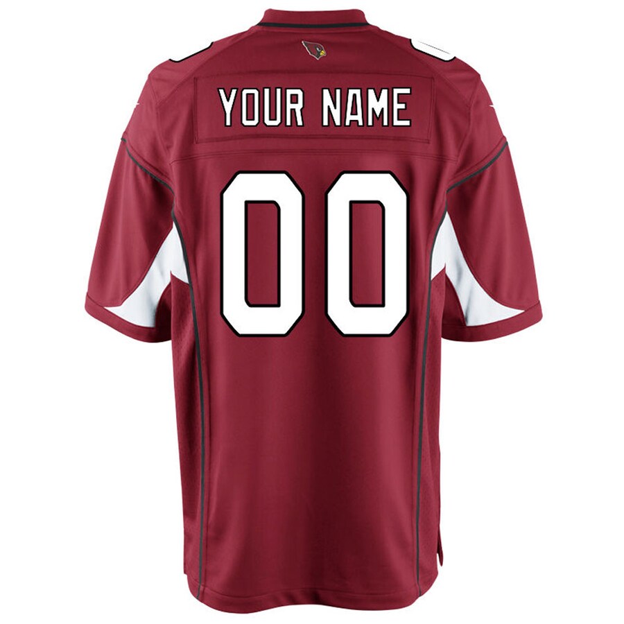 Arizona Cardinals Red Customized Game Red Football Jersey product image