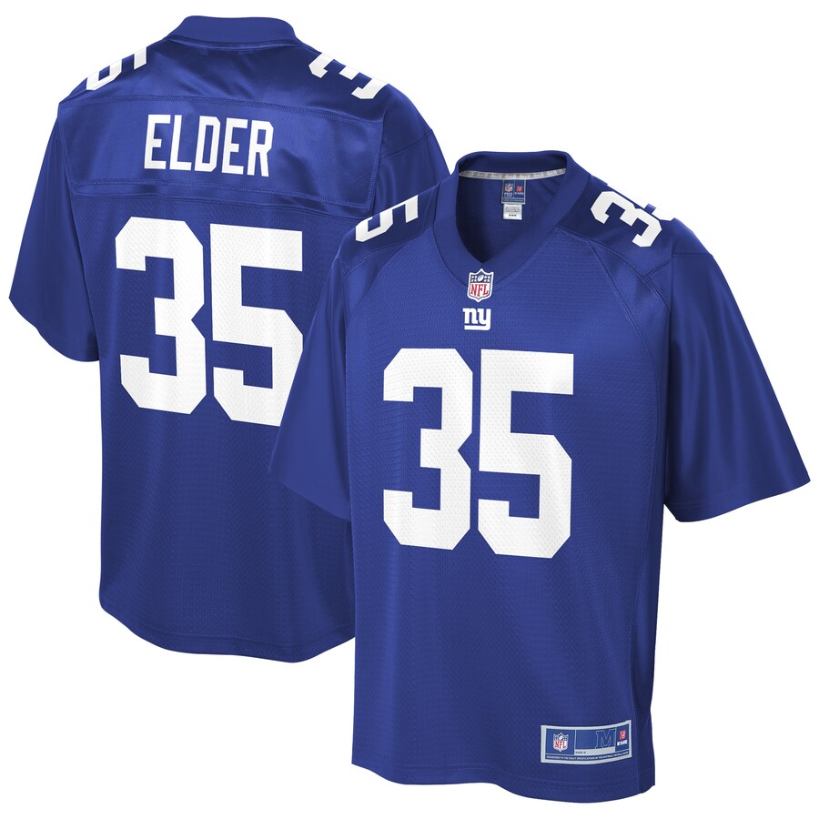 New York Giants Corn Elder Pro Line Royal Football Jersey product image