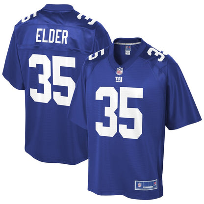 New York Giants Corn Elder Pro Line Royal Football Jersey product image