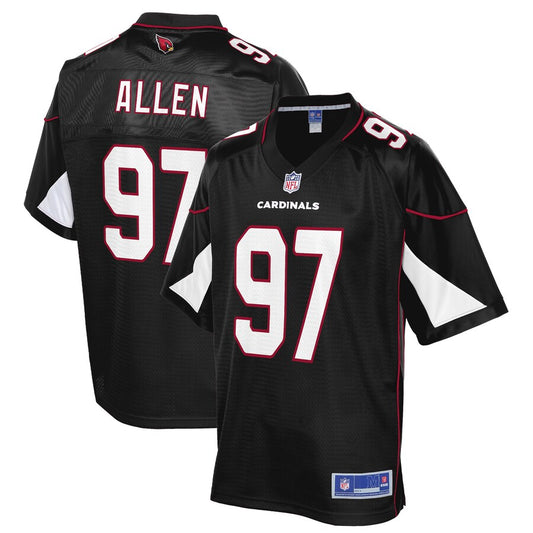 ARI ZA  Pro Line Black Alternate Team Jersey rtj football 3273