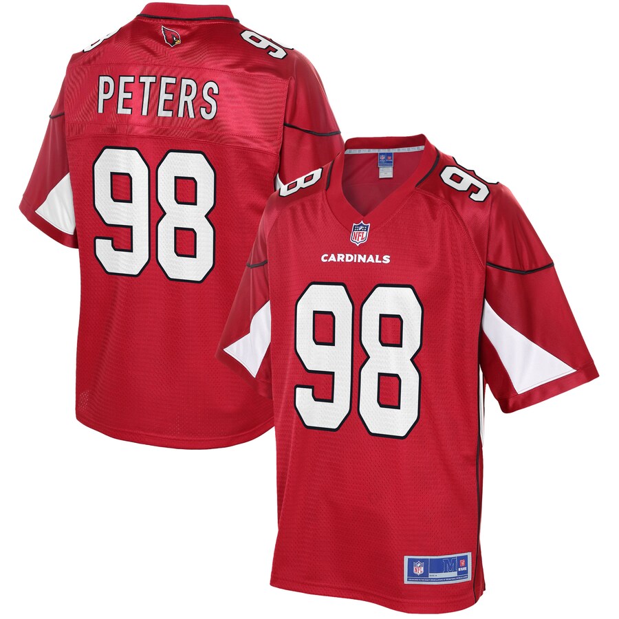 Arizona Cardinals Corey Peters Pro Line Big & Tall Cardinal Football Jersey product image