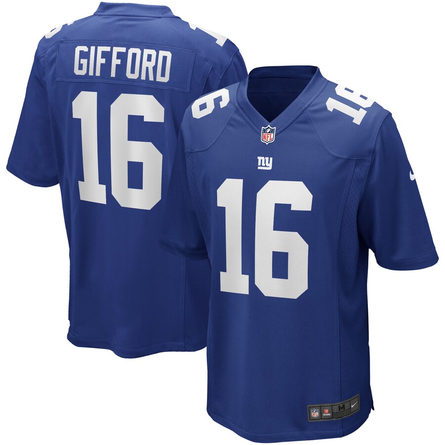 New York Giants Frank Gifford Game Royal Football Jersey product image