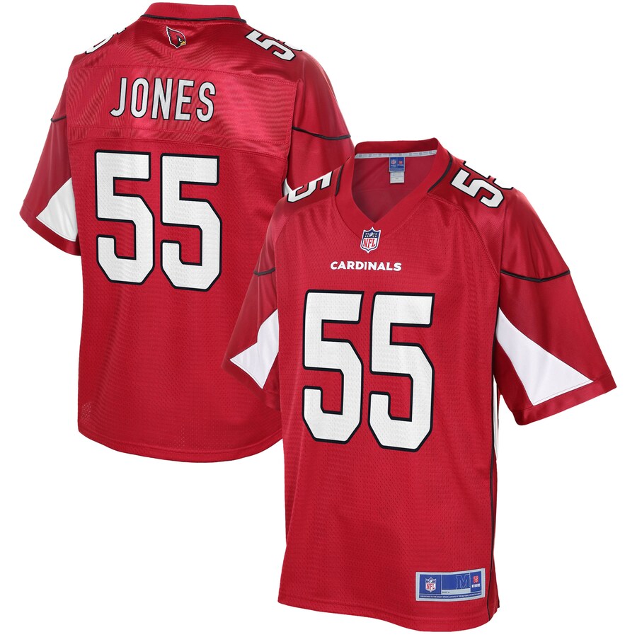 Arizona Cardinals Chandler Jones Pro Line Big & Tall Cardinal Football Jersey product image