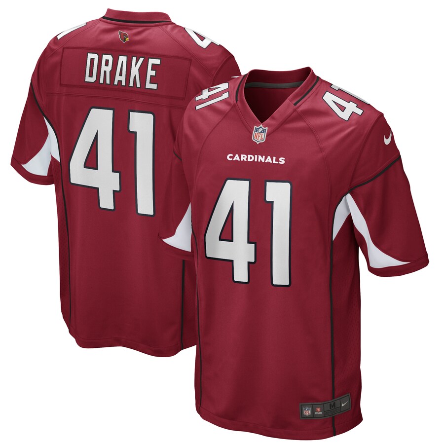 Arizona Cardinals Kenyan Drake Team Game Cardinal Football Jersey product image