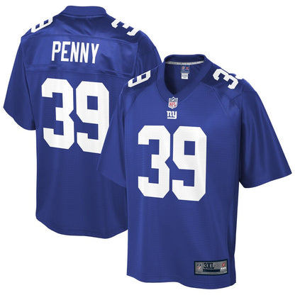 New York Giants Elijhaa Penny Pro Line Big & Tall Royal Football Jersey product image