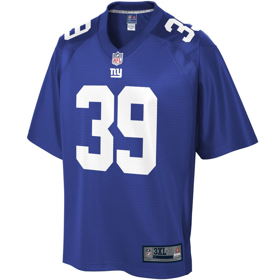 New York Giants Elijhaa Penny Pro Line Big & Tall Royal Football Jersey product image