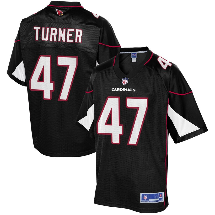 Arizona Cardinals Zeke Turner Alternate Pro Line Black Football Jersey product image