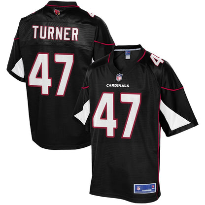 Arizona Cardinals Zeke Turner Alternate Pro Line Black Football Jersey product image
