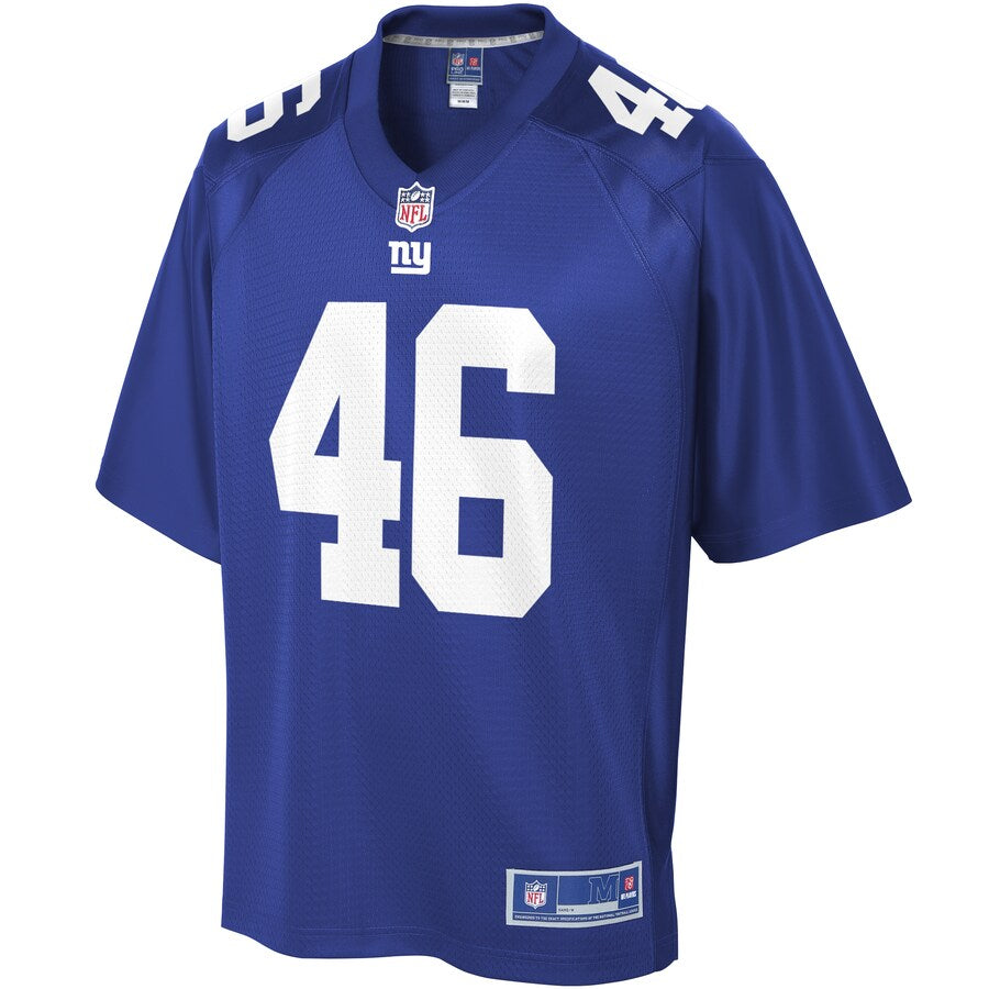 New York Giants Mark Mclaurin Pro Line Royal Football Jersey product image