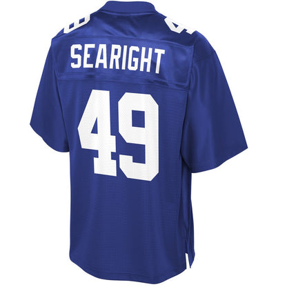 New York Giants Isaiah Searight Pro Line Big & Tall Royal Football Jersey product image