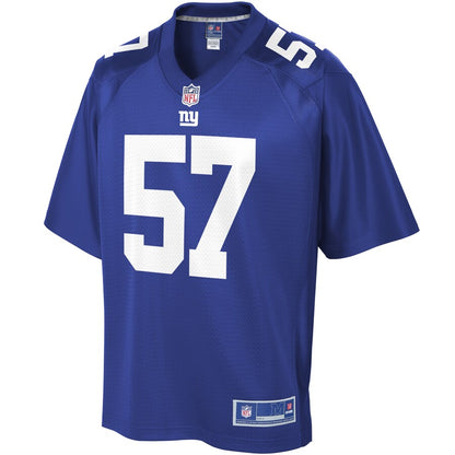 New York Giants Ryan Connelly Pro Line Royal Football Jersey product image