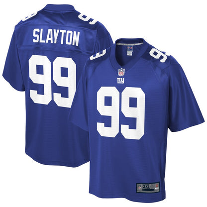 New York Giants Chris Slayton Pro Line Big & Tall Royal Football Jersey product image