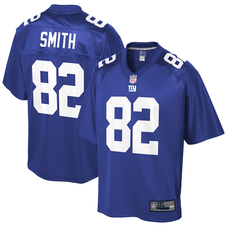 New York Giants Kaden Smith Pro Line Big & Tall Royal Football Jersey product image