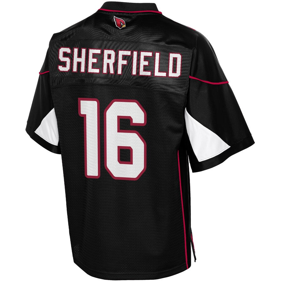 Arizona Cardinals Trent Sherfield Alternate Pro Line Black Football Jersey product image
