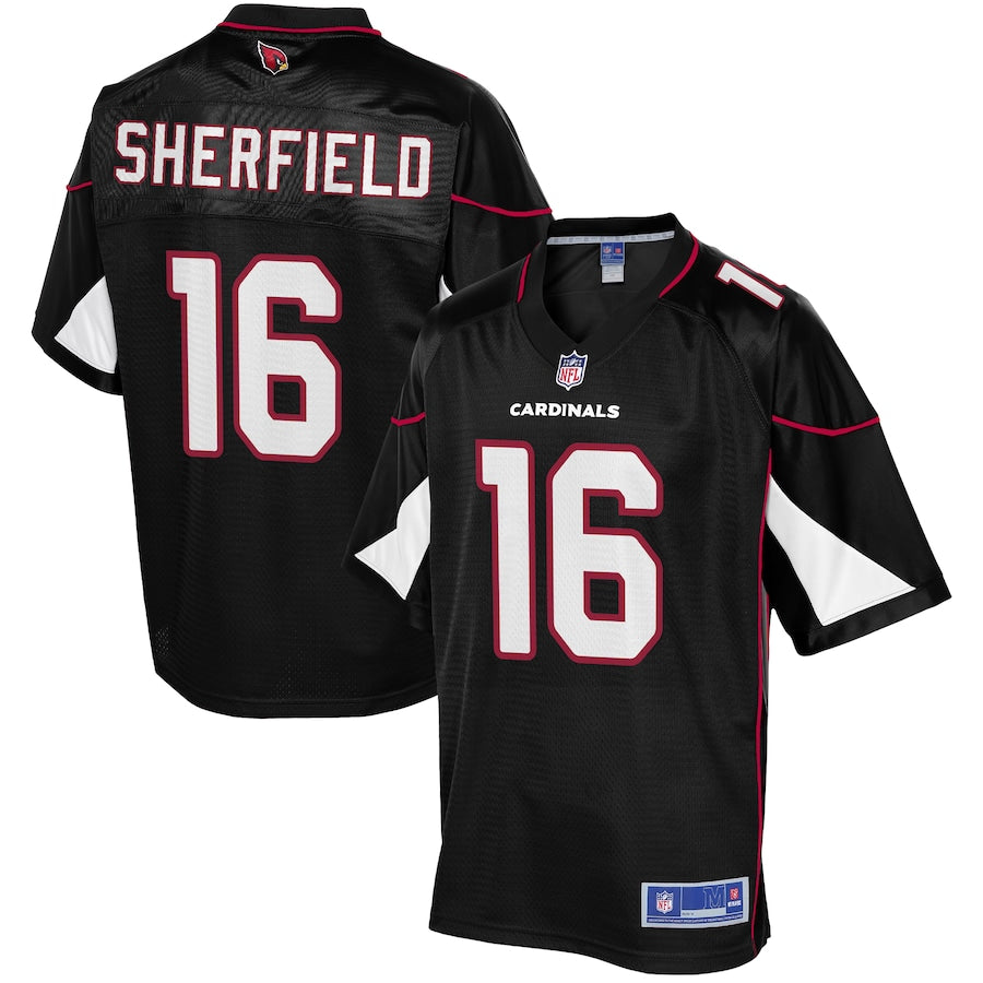Arizona Cardinals Trent Sherfield Alternate Pro Line Black Football Jersey product image