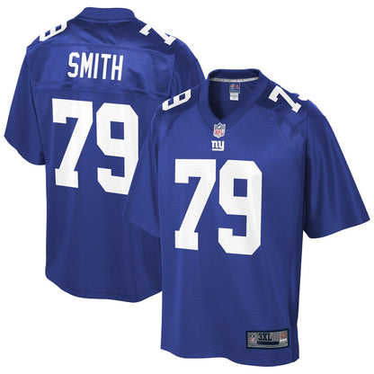 New York Giants Eric Smith Pro Line Big & Tall Royal Football Jersey product image