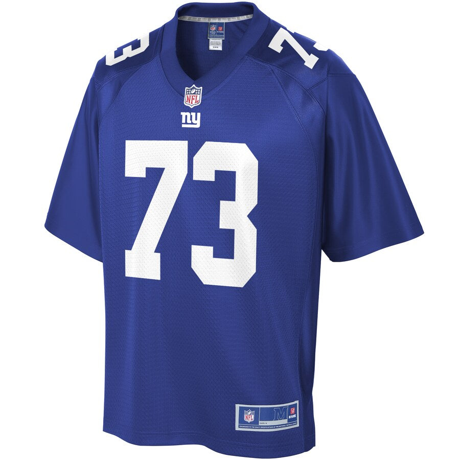New York Giants Freedom Akinmoladun Pro Line Royal Football Jersey product image