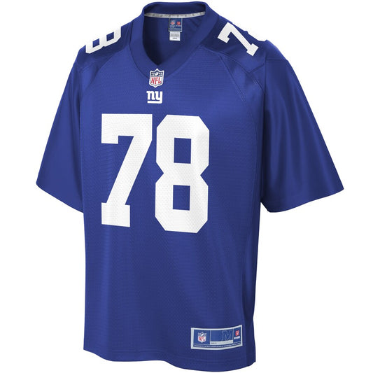 New York Giants George Asafo-Adjei Pro Line Royal Football Jersey product image